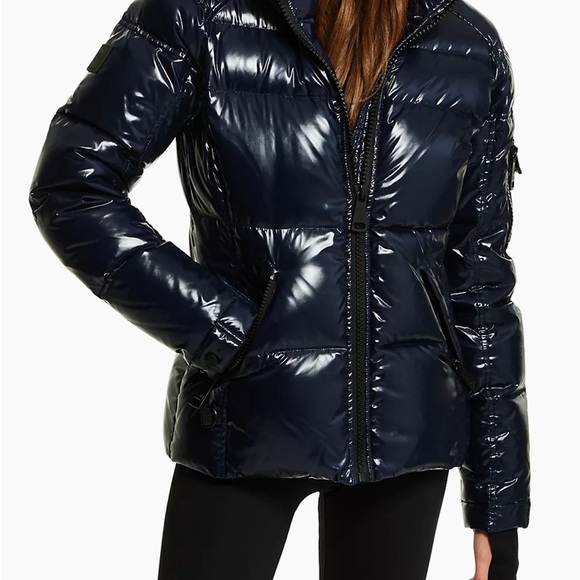 XS SAM Freestyle jacket blue ultramarine down, nearly new! - Picture 1 of 8